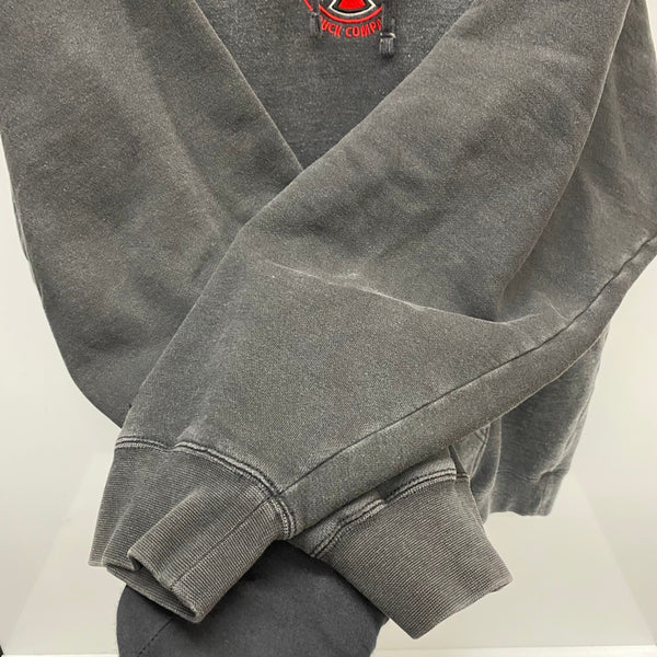 【曜日割引対象外】 インディペンデント INDEPENDENT 90's~ ラグランスウェットパーカ 2トーン パーカ ブラック XLサイズ 201MT-4673 VB