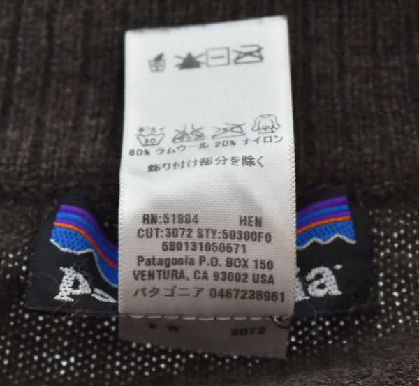 パタゴニア PATAGONIA ハイネック ハーフジップ セーター ニット ウール 50300F0 セーター ブラウン LLサイズ 103MT-3440