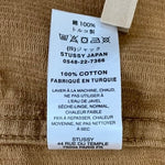 ステューシー STUSSY 22AW Wide Wale Cord Zip コーデュロイ ワーク 1110243 ジャケット ブラウン XLサイズ 201MT-4159