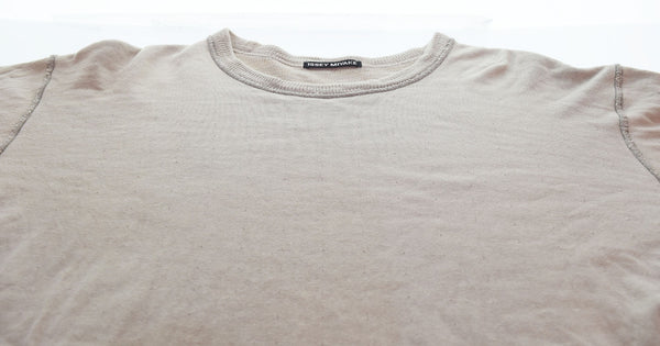 イッセイミヤケ ISSEY MIYAKE 90's スウェット インサイドアウト ニット 90年代 スウェット ベージュ 103MT-2933