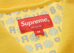 シュプリーム SUPREME 19SS Foulard Polo ロゴ 総柄 半袖ポロシャツ イエロー Mサイズ 103MT-2727