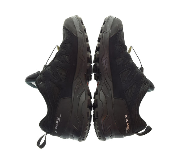 サロモン SALOMON X WARD LEATHER GTX ワードレザー ゴアテックス GORE-TEX 471823 メンズ靴 スニーカー ブラック 26.5cm 103S-1187