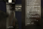 バレンシアガ BALENCIAGA 23SS Oversize Tailored Blazer Jacket オーバーサイズ テーラード ブレザー ジャケット 紺 725139 TNT09 XXS ジャケット 無地 ネイビー 104MT-1259