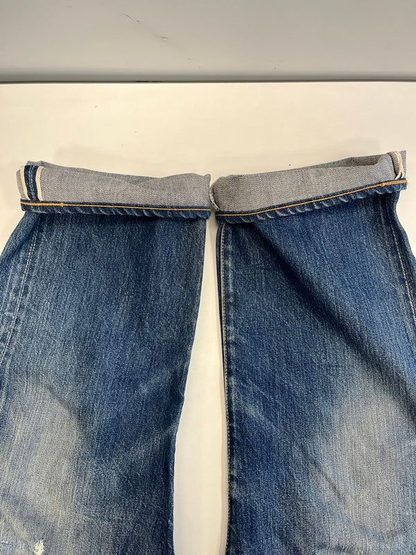 リーバイス Levi's 00s 00's S501XX 大戦モデル 1944年復刻 USA製 バレンシア ボタン裏555 2000年3月製造 W34×L36 44501-0022 0300 デニム ブルー 34 101MB-781