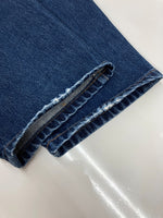 ダブルアールエル RRL DENIM PANTS デニム パンツ ジップフライ ジーパン ジーンズ USA製 Ralph Lauren インディゴ 青 ロゴ デニム ブルー 29×32 104MB-349