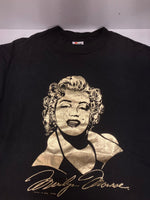 ヴィンテージ vintage 80's 80s SIGNAL Marilyn Monroe マリリンモンロー  MADE IN USA アメリカ製 ロンT ブラック Mサイズ 101MT-3088