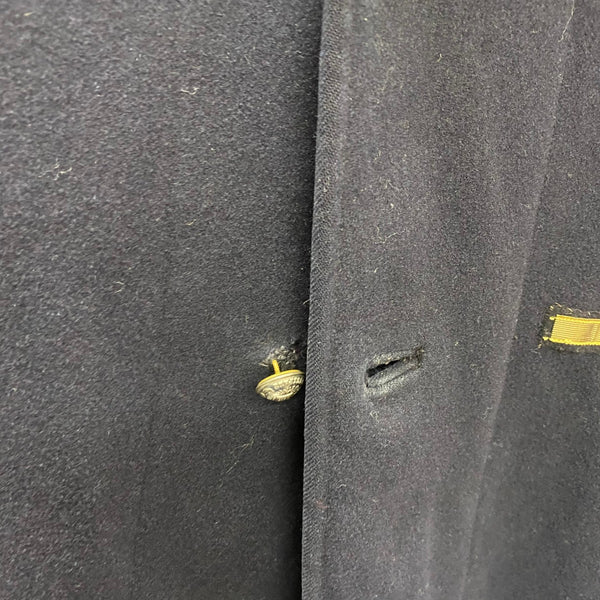 【曜日割引対象外】 ヴィンテージ vintage 40's フランスポリス ケープ ポンチョ ジャケット ネイビー 201MT-4655 VB