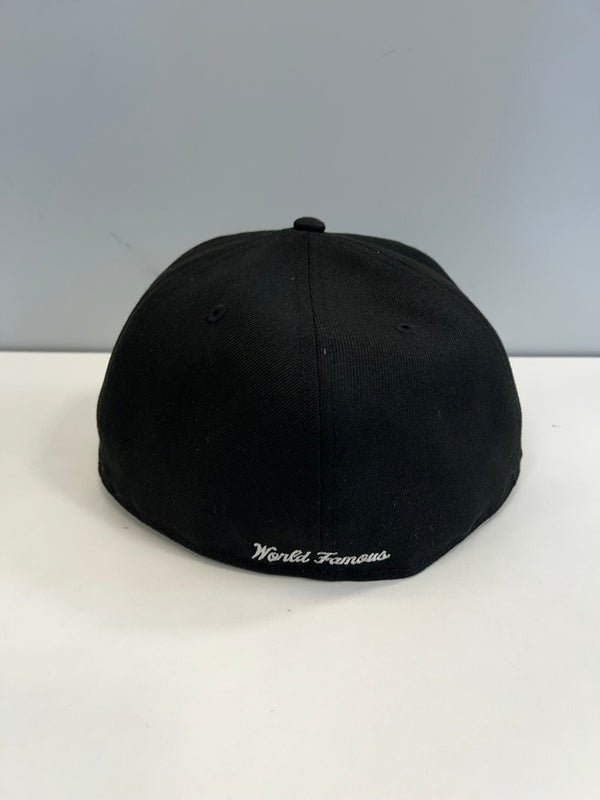 シュプリーム SUPREME Bones Box Logo New Era cap BLACK ボーンズ ボ ックスロゴ ニューエラ 71/2 59.6cm 黒 帽子 メンズ帽子 キャップ ブラック 101hat-161