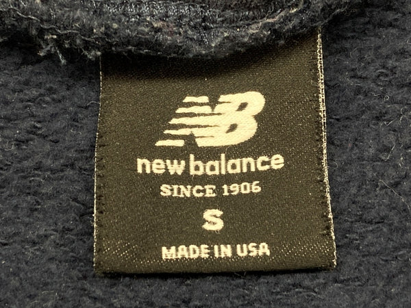 ダブルタップス WTAPS × NEW BALANCE ニューバランス ACADEMY HOODED アカデミー フーディ 紺 S2001SKU930 パーカ ロゴ ネイビー Sサイズ 104MT-1618