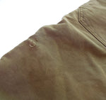 ミリタリー Military 40s US NAVY 米軍実物 N-1 デッキ パンツ USN 海軍 TALON ステンシル ジャングルクロス ウール NXsx65902 つなぎ・オーバーオール カーキ Mサイズ 103MB-454