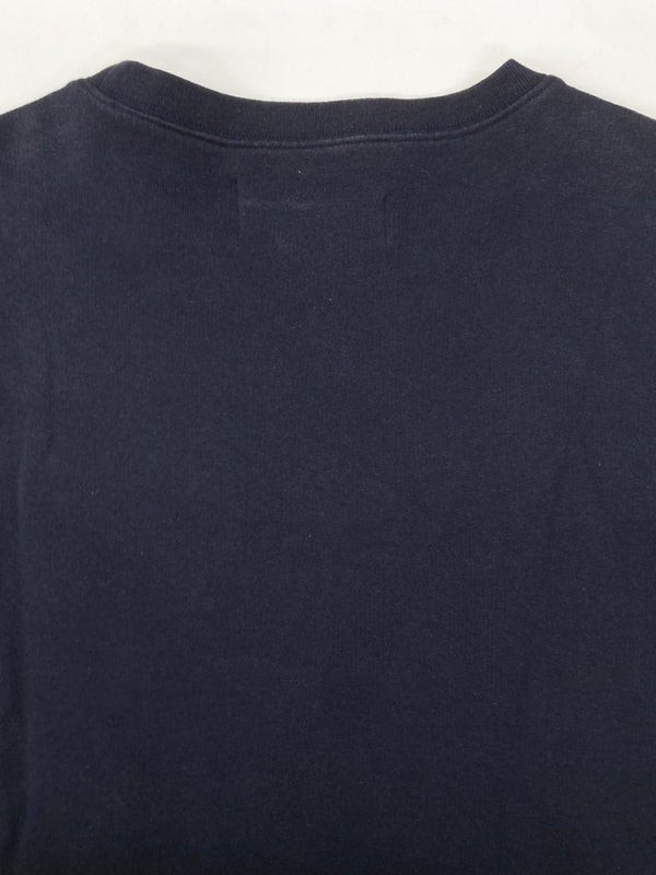 アワーレガシー OUR LEGACY STRIPE SWEATSHIRT ストライプ スウェットシャツ 切り替え トレーナー 長袖 紺 サイズ 46 スウェット ストライプ ネイビー 104MT-2211