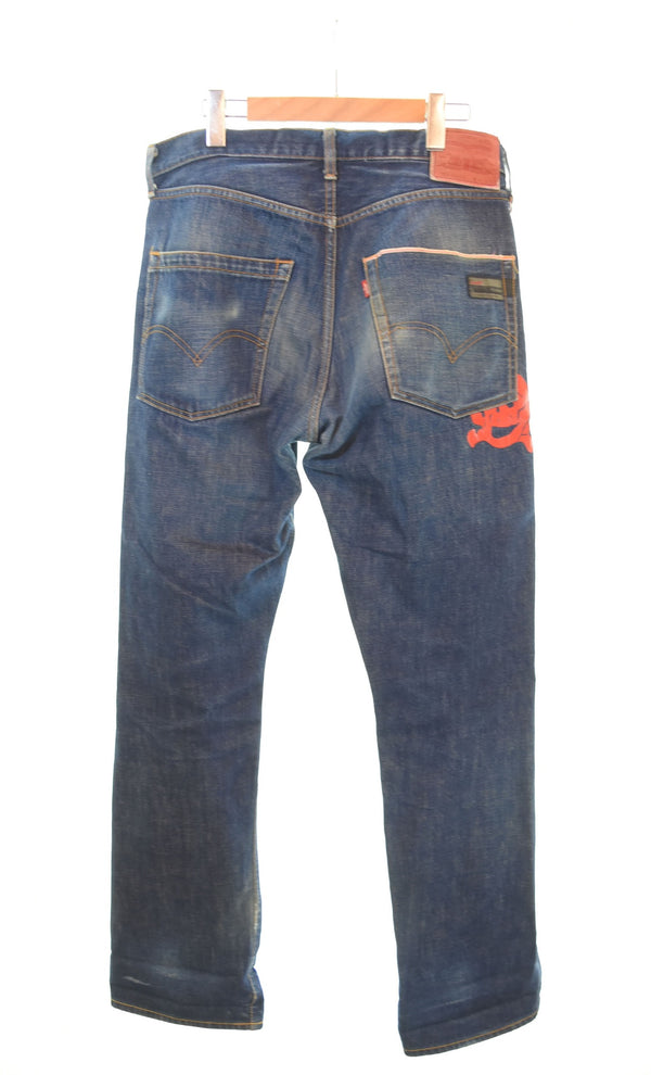リーバイスフェノム  Levis Fenom DENIM PANTS INDIGO デニムパンツ  505-0207M デニム ブルー 34 103MB-329