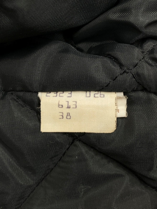 ショット SCHOTT DOUBLE RIDERS JACKET ダブル ライダース ジャケット ONESTAR 牛タグ ジップアップ バイカー アウター 黒 613 サイズ38 ジャケット 無地 ブラック 104MT-2227