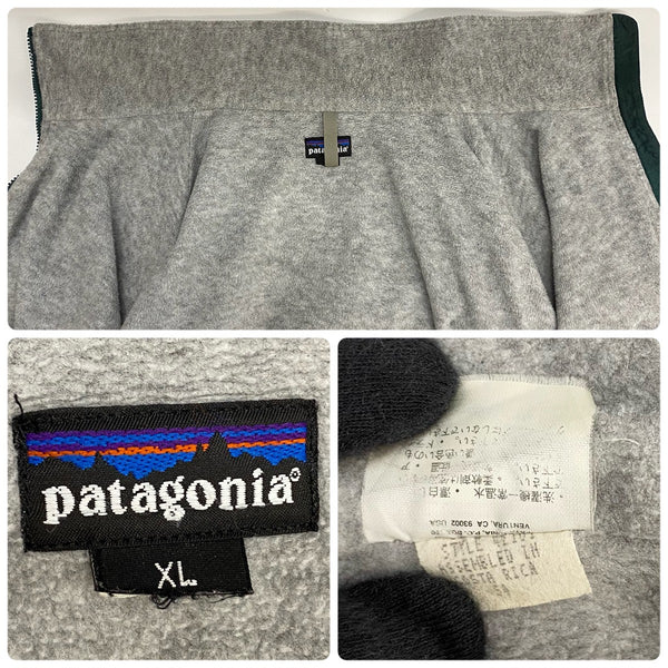 【曜日割引対象外】 パタゴニア PATAGONIA 90's シェルドシンチラ USA製 雪なし ナイロンジャケット ジャケット グリーン XLサイズ 201MT-3620 VB