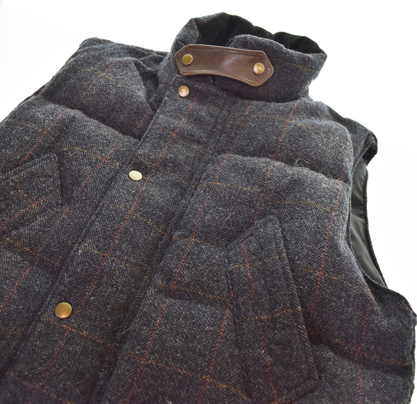 ルードギャラリー RUDE GALLERY TWEED VEST ダウンベスト 4 ベスト 103MT-3168