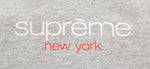 シュプリーム SUPREME 22SS Classic Logo Tee クラシックロゴ クルーネック Tシャツ グレー Tシャツ グレー Lサイズ 103MT-2413