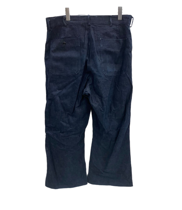 ミリタリー Military 60's 60年代 US NAVY デニム セーラーパンツ フレアパンツ インディゴ 濃紺 VINTAGE ヴィンテージ デニム ブルー 101MB-705