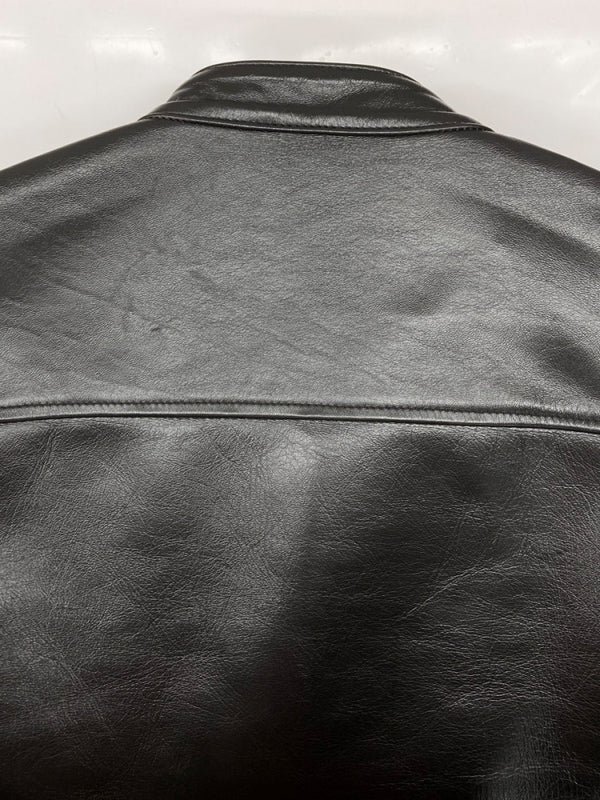 ローター ROTAR Neo RIDERS Semi Double ライダース セミ ダブル ダブルジップ バイカー レザー アウター 黒 rt1851006 ジャケット 無地 ブラック Mサイズ 104MT-1916