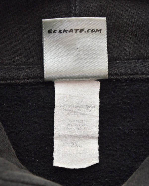 サンタクルーズ SANTA CRUZ 90s 00s ロゴプリントフーディー ブリーチ加工 90's 00's  パーカ マルチカラー 3Lサイズ 103MT-3387