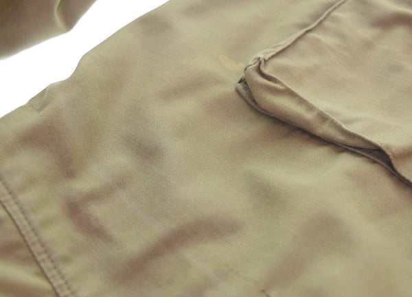 ミリタリー Military 70s アメリカ軍 M-65 フィールドジャケット ALPHA社製 70's USARMY SCOVILLジッパー  100-70-C-0606 M-R ジャケット カーキ 103MT-2930