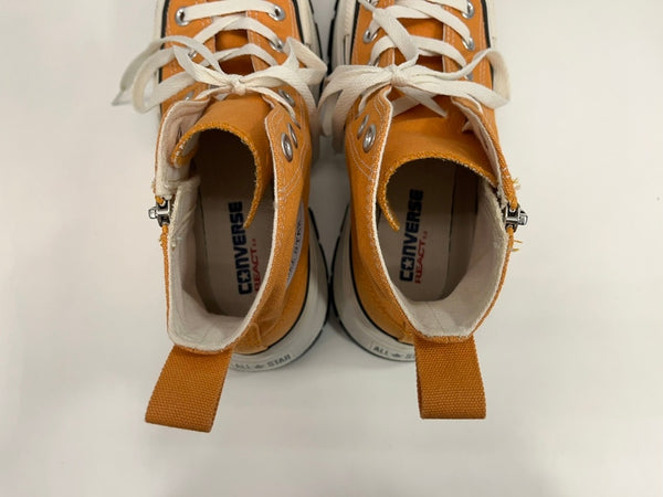 コンバース CONVERSE TREKWAVE Z HI トレックウェーブ 厚底  1SD978 レディース靴 スニーカー オレンジ 24cm 101sh-2139