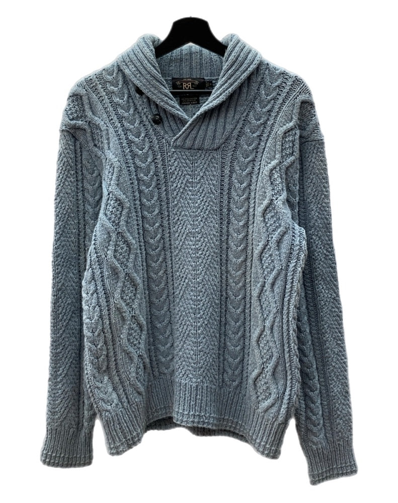 中古】美品 RRL ダブルアールエル ラルフローレン 長袖 ニット