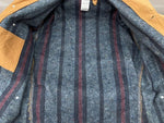 カーハート Carhartt MICHIGAN CHORE COAT ミシガン チョア コート ダック カバーオール 裏ブランケット ボタン アウター ジャケット 茶 C01 BRN サイズ 40 ジャケット ロゴ ブラウン 104MT-1878