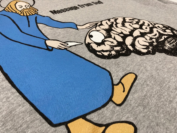 アンダーカバー UNDERCOVER Message from God sweat メッセージ フロム ゴッド スウェット トレーナー 灰 サイズ 4 SIZE 4 スウェット プリント グレー 104MT-1567