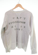 ウエアハウス WAREHOUSE 両V ステンシル スウェット トレーナー 40 スウェット グレー 103MT-3156