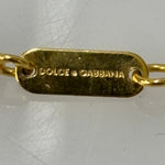 【中古】ドルチェアンドガッバーナ DOLCE&GABBANA Rosary necklace with natural gemstones メンズジュエリー・アクセサリー ネックレス・ペンダント ゴールド フリーサイズ 201goods-563