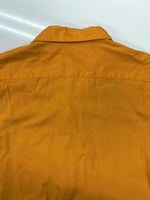 コムデギャルソン COMME des GARCONS HOMME 01AW WOOL 切り替え L/S SHIRT 長袖 シャツ 田中オム ドッキング リバーシブル ボタン ジップアップ 黄 赤 HC-B027 長袖シャツ チェック イエロー 104MT-1691