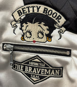 ブレイブマン The BRAVE-MAN ベティブープ ボンディングライダース BETTY BOOP ジャケット マルチカラー Lサイズ 201MT-3013