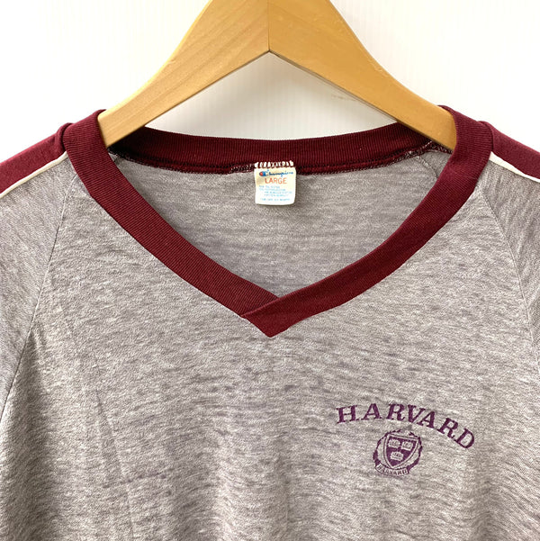 チャンピオン Champion トリコタグ 82年～88年 前期  ヴィンテージ Tシャツ ロゴ グレー Lサイズ 201MT-1585