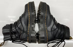 ドクターマーチン Dr.Martens JARRICK II フロントジップ ファスナー レースアップ 厚底 レザー MADE IN VIETNAM ベトナム製 BLACK 黒 AW006 KV09X レディース靴 ブーツ その他 ブラック EU37 104S-920