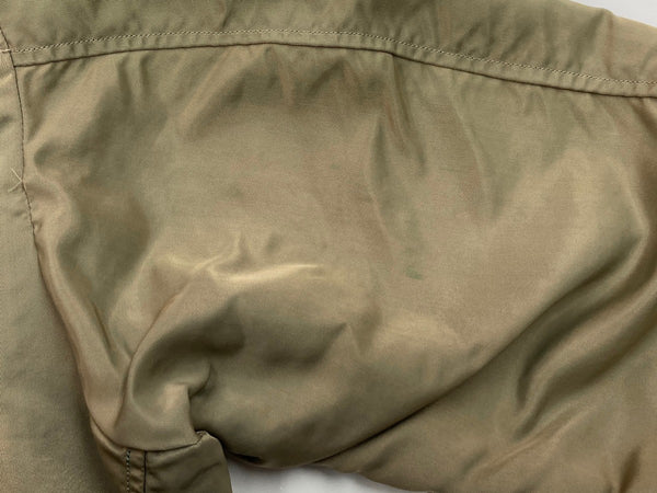 バズリクソンズ BUZZ RICKSON'S L-2B Flight Jacket フライトジャケット 初期 USAF Military ミリタリー 黒タグ 411-M11093 ジャケット ロゴ カーキ Mサイズ 104MT-2174