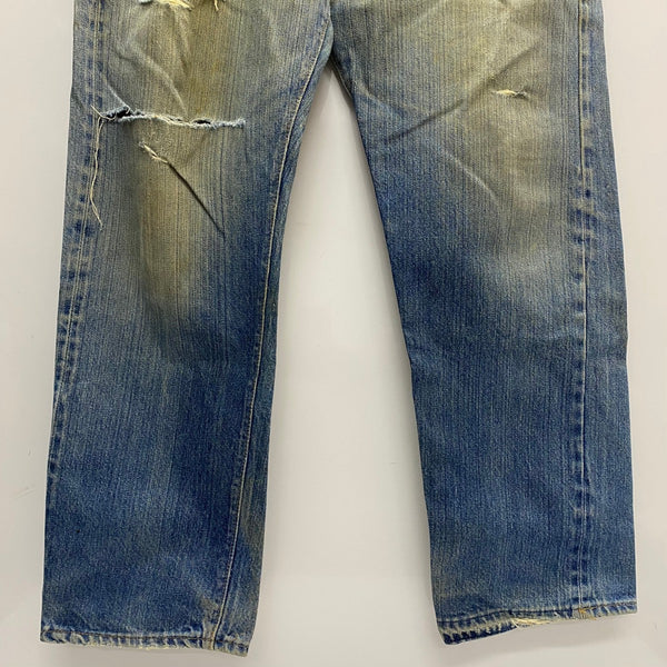 【曜日割引対象外】 リーバイス Levi's 70's 501 66後期 USA製 6刻印 デニム ブルー W36サイズ 201MB-1182 VB