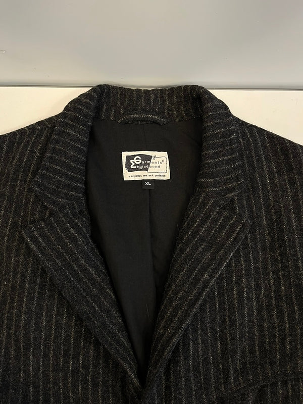 エンジニアードガーメンツ ENGINEERED GARMENTS ウールジャケット テーラードジャケット XL ジャケット ブラック LLサイズ 101MT-5206