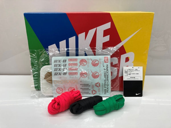 ナイキ NIKE 21年製 × GUNDAM UNICORN 機動戦士ガンダムUC SB DUNK HIGH PRO QS UNICORN ダンク ハイ ユニコーン シューズ 白 DH7717-100 メンズ靴 スニーカー ホワイト 25cm 104S-902