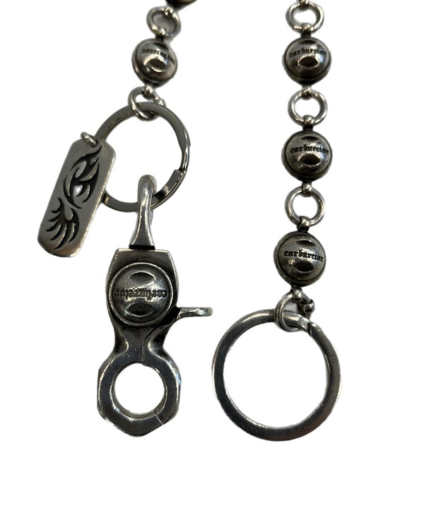 シルバー Silver CARBURETOR 925刻印  メンズジュエリー・アクセサリー ウォレットチェーン シルバー 101goods-173