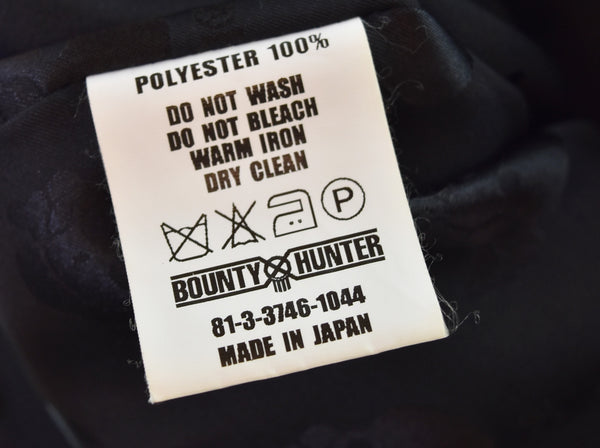 バウンティーハンター  BOUNTY HUNTER  FLIGHT JACKET 刺繍 フライトジャケット ブルゾン 81-3-3746-1044 ジャケット ブラック Lサイズ 103MT-3273