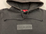 シュプリーム SUPREME Tonal Box Logo Hooded Sweatshirt トーナル ボックス ロゴ パーカー フーディ プルオーバー 黒 パーカ ロゴ ブラック Mサイズ 104MT-1102