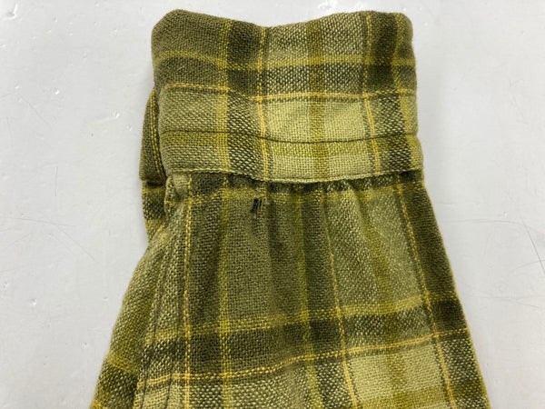 ペンドルトン PENDLETON 60's 60年代 Vintage ヴィンテージ ボードシャツ 開襟 オープンカラー ウールシャツ 緑 長袖シャツ チェック グリーン Mサイズ 104MT-1313