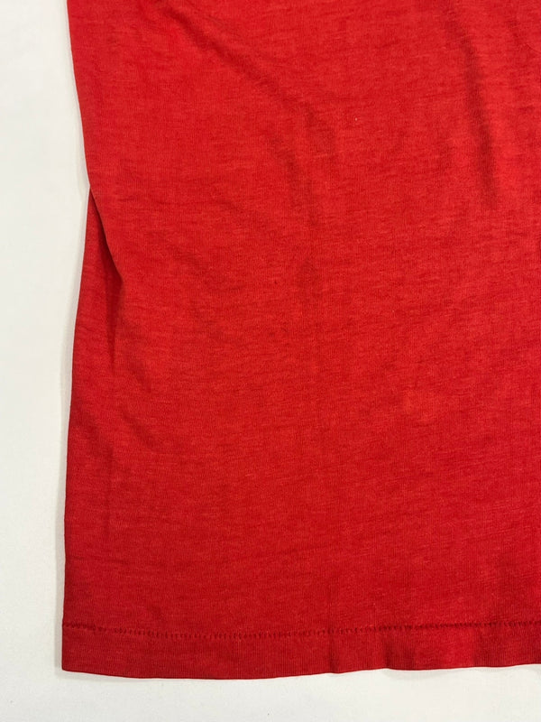 ナイキ NIKE 70's～80's 70～80年代 風車ナイキ フットボールT vintage ヴィンテージ - Tシャツ レッド 101MT-4129