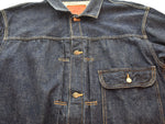 ティーシービー ジーンズ TCB jeans  1st デニムジャケット Gジャン 青 46 ジャケット ブルー 103MT-2148