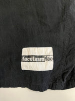 ファセッタズム FACETASM STRIPED ZIPPER SHIRT ストライプ ジッパー シャツ MIMI-SH-U03 サイズ4 長袖シャツ ブラック 101MT-4987