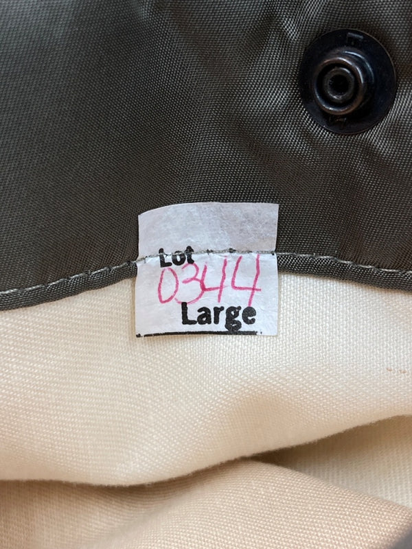 アビレックス AVIREX MA-1 FLIGHT JACKET フライト ジャケット ボンバー ジップアップ ミリタリー 軍物 アウター 緑 ジャケット 刺繍 カーキ Lサイズ 104MT-1799