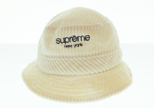 シュプリーム SUPREME 20SS Wide Wale Corduroy Crusher コーデュロイ バケット ハット 帽子 メンズ帽子 ハット ベージュ 103H-75
