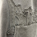 ブレスユー BLESS U Pigment Zip Hoodie Black BU0100 パーカ ブラック Lサイズ 201MT-4170