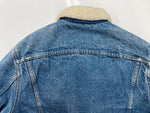 リーバイス Levi's 70s 70年代 ボアジャケット デニム Gジャン トラッカージャケット ボタン裏52 青 紺 サイズ 36 ジャケット 無地 ネイビー 104MT-1990