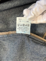 マシス MASSES CLACK DENIM FILD JKT クラックデニムフィールドジャケット デニムジャケット ジャケット ネイビー Mサイズ 101MT-4209